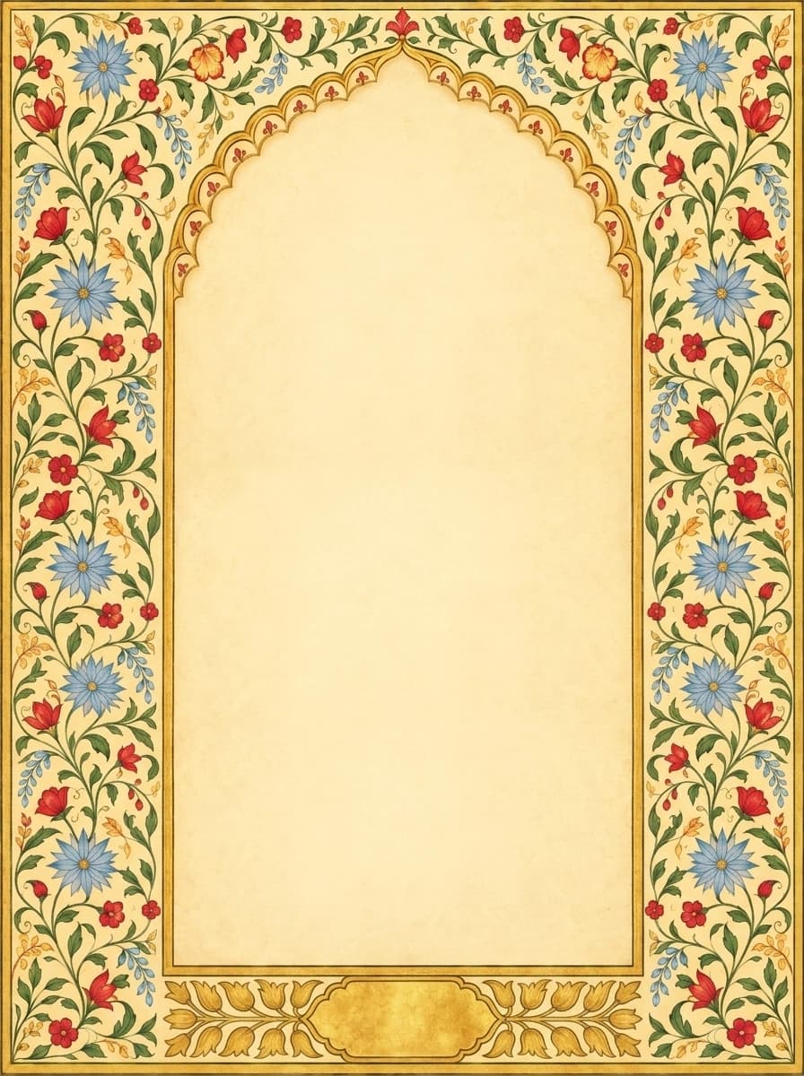 Royal Rajasthani Illuminated Archway Artwork