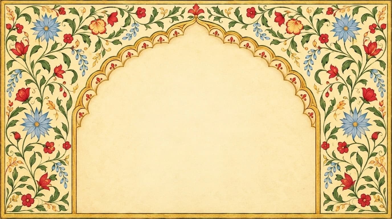Royal Rajasthani Illuminated Archway Artwork